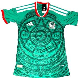2025/26 Mexico Home Soccer Jersey XL Slim Fit National Team Kit